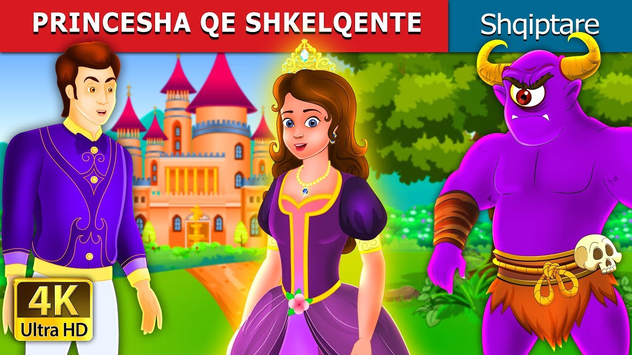 PRINCESHA QE SHKELQENTE | The Glowing Princess Story | Perralla per femije | Perralla Shqip