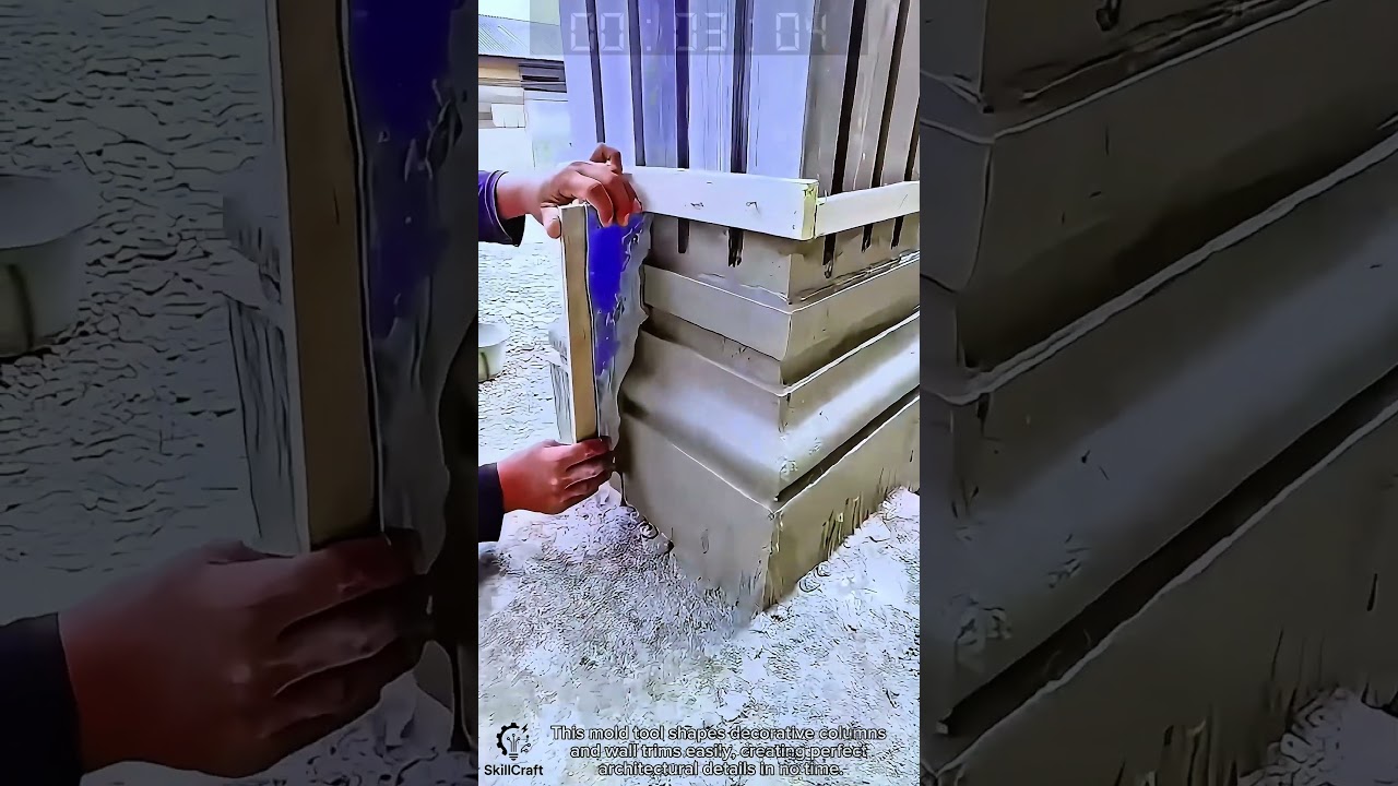Innovative Tool for Molding Architectural Wall Profiles