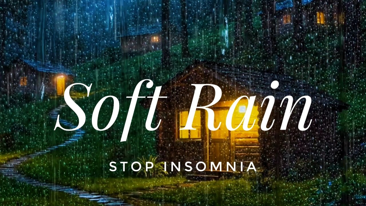 Soft Rain and Piano for Academic Success - Relaxing Background Music for Students and Writers