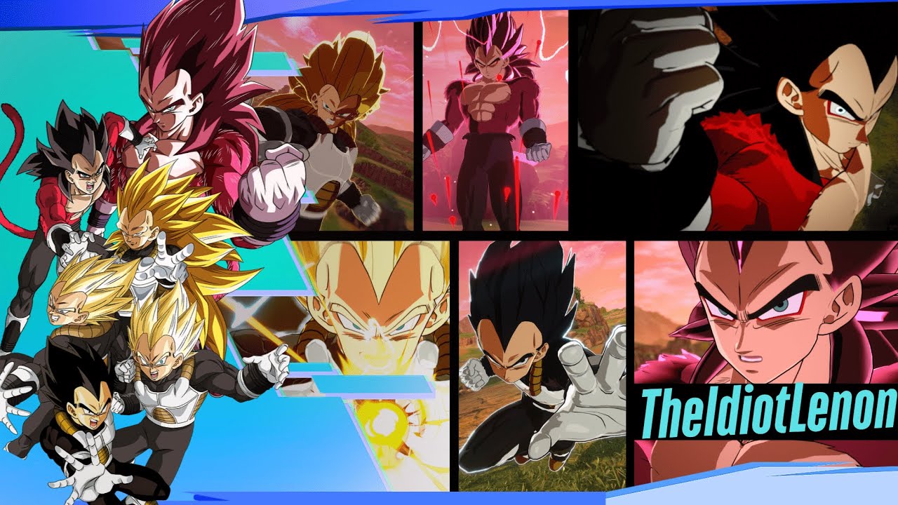 Xeno Vegeta (New Animations) | Sparking Zero Mods