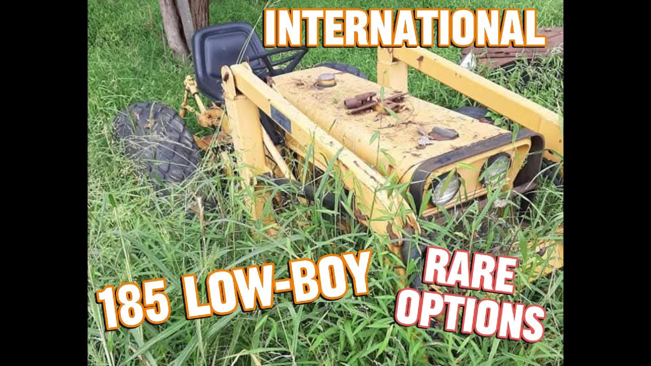 Rarest Optioned International 185 Low Boy Found Rotting Away