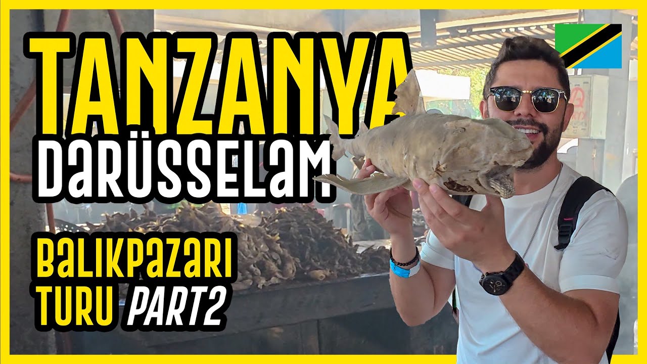 TANZANYA, DARÜSSELAM BALIK PAZARI: KOKUSU, KAOSU VE LEZZETİYLE GERÇEK AFRİKA!” Part 2