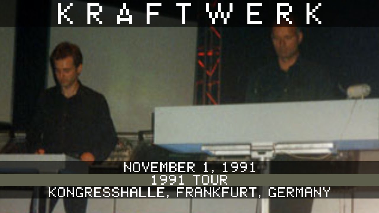 Kraftwerk Live 11/1/1991 Kongresshalle Frankfurt