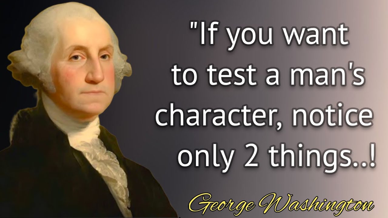 Famous George Washington Quotes || George Washington Quotes || Author Quotes