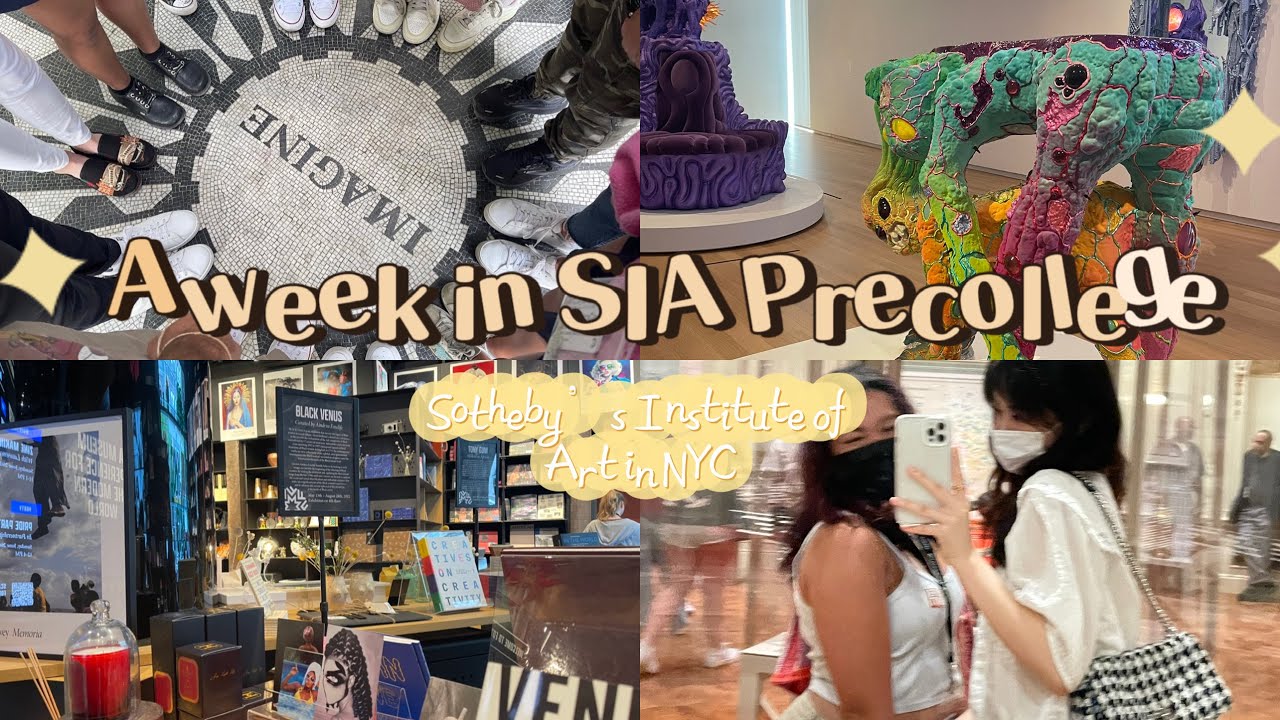 A Week in Sotheby’s Institute of Art—Art, Luxury, and Fashion | Angela’s Vlog
