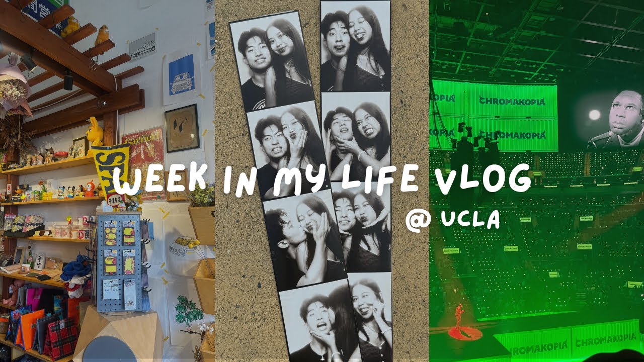 a week in my life at ucla but spontaneous af