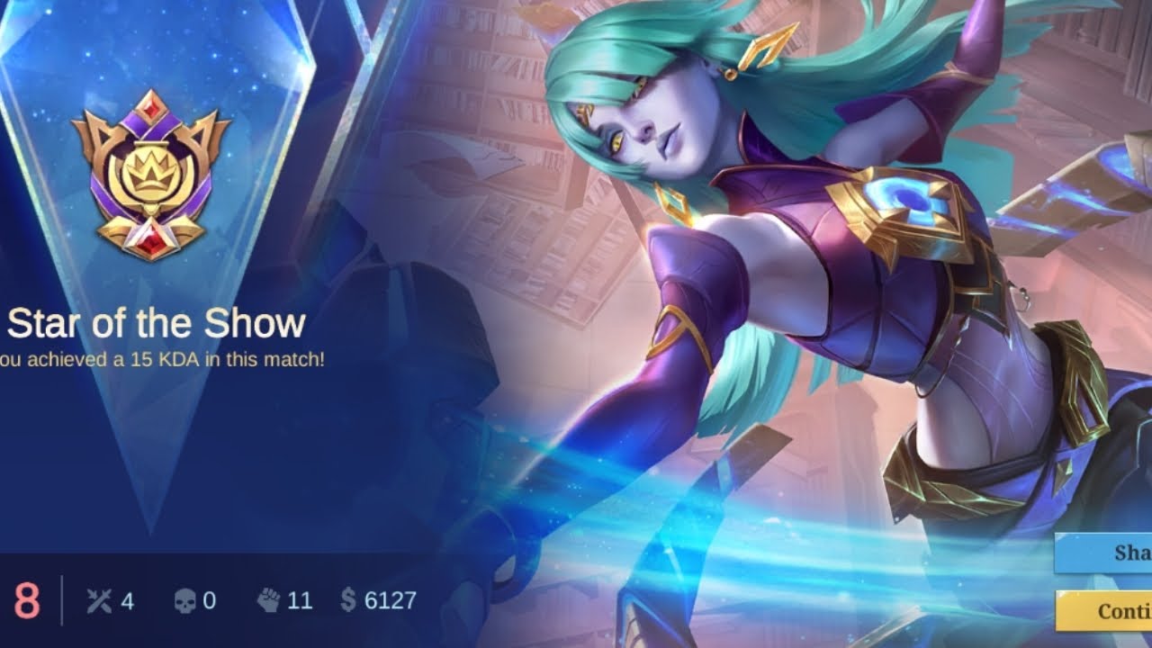Mobile Legends Void Star Novaria Gameplay 🫰