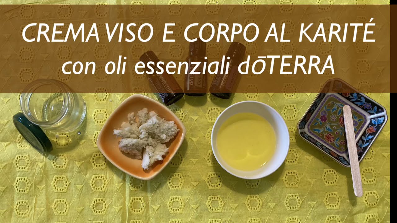 Crema viso al Karit&eacute;