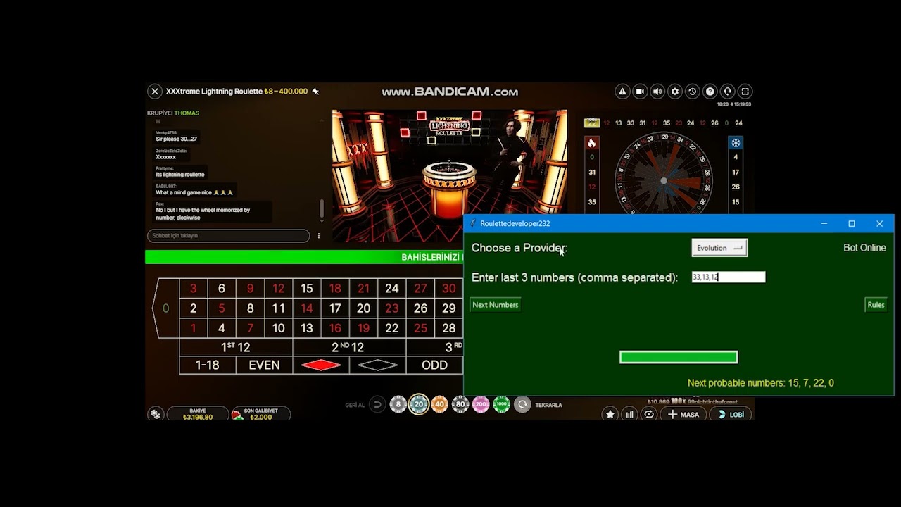 LIGHTNING ROULETTE 100X HIT WITH ROULETTE SOFTWARE ! | BEST ROULETTE PREDICTOR IN THE WORLD