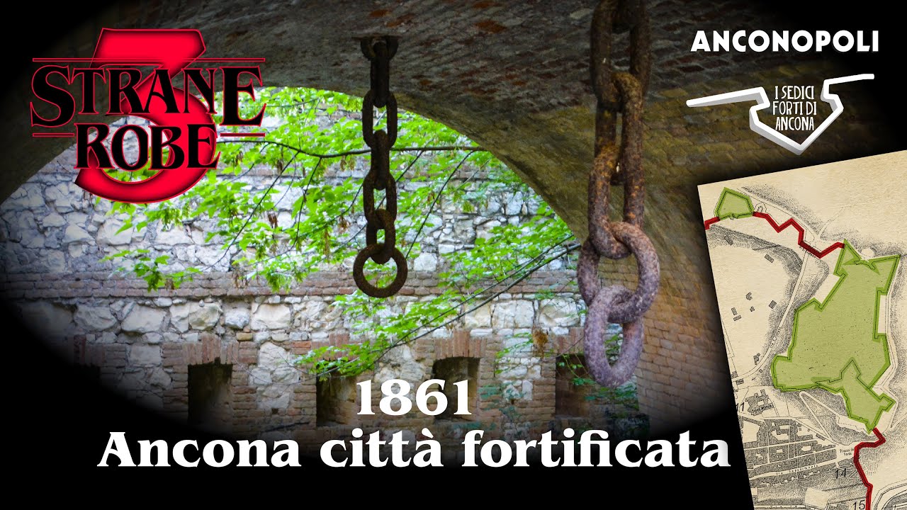 1861 Ancona città fortificata