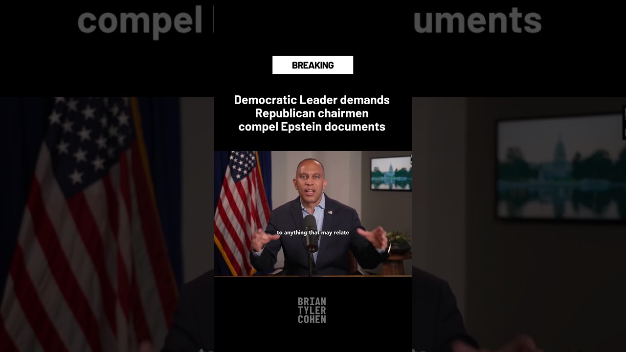 Top Democrat demands Republican chairmen COMPEL Epstein documents