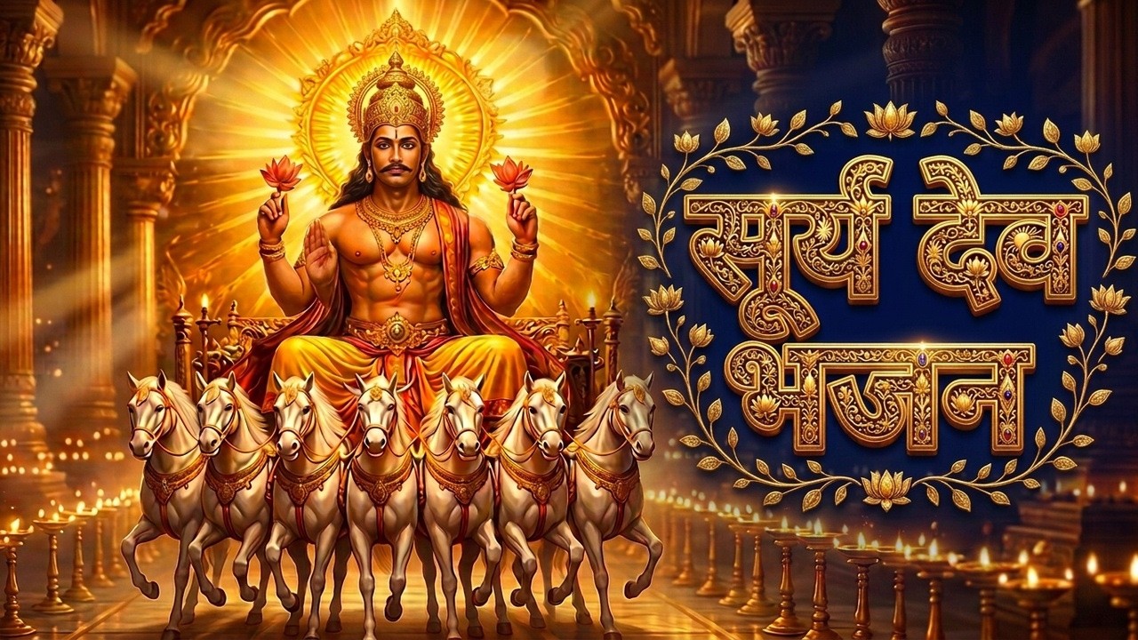 ☀️ सूर्य देव का चमत्कारी दर्शन | यह भजन सुनते ही दिन भर ऊर्जा और तेज़ ☀️ #suryadev  #suryabhajan