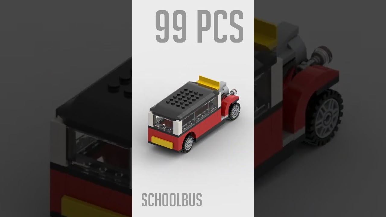 A BUS With Only 99 Bricks