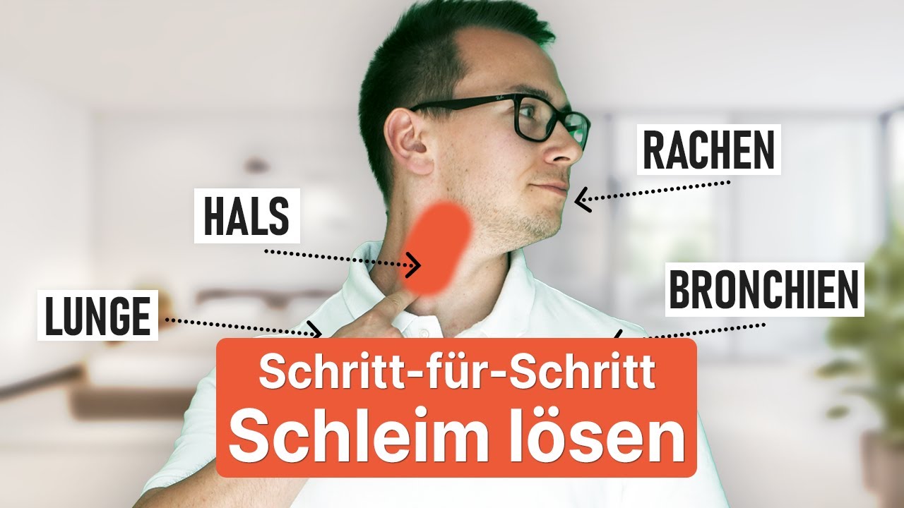 Morgendlicher Schleim: Wenn deine Lunge SO verschleimt ist, musst du handeln!