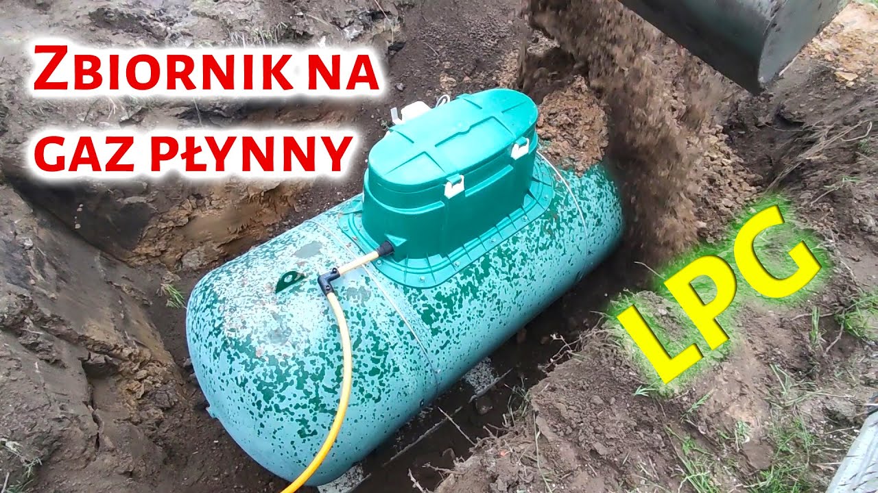 #79 Montaż podziemnego zbiornika LPG #budowadomu #gaz