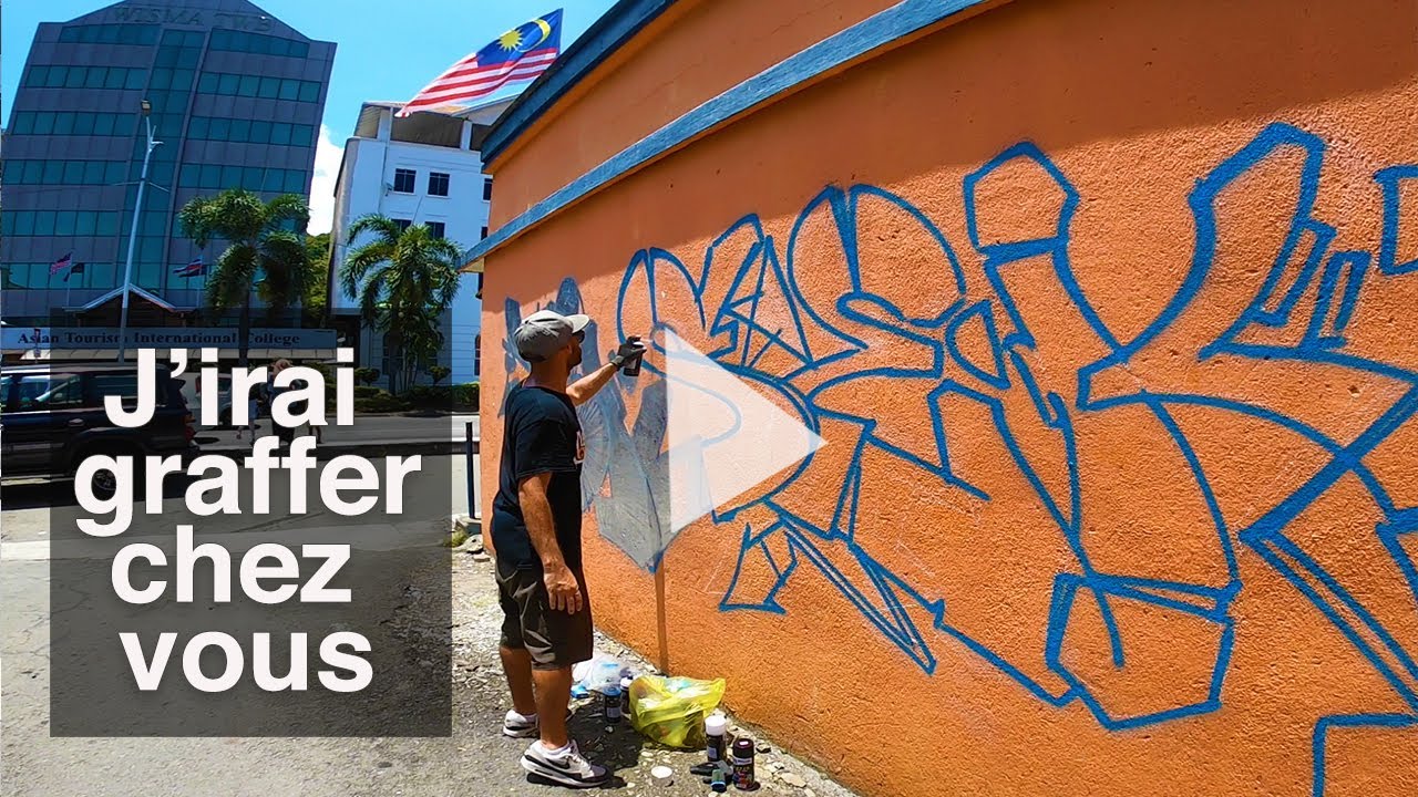 J'irai graffer chez vous épisode #1 Bornéo