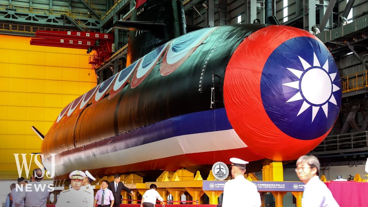 Taiwan Unveils First Domestic Submarine Amid China Tensions | WSJ News