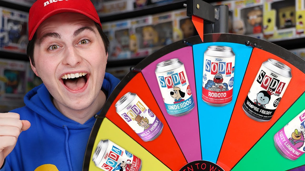 Spin The Wheel Funko Soda Opening! (20+ Cans)