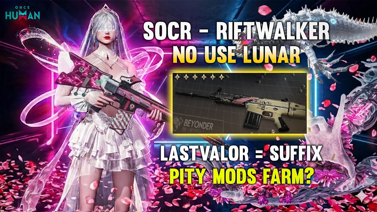 SOCR SHRAPNEL NEW META FOR RIFTWALKER? MANBIUS NIGHTMARE🥶BEST BUILD GUIDE - ONCE HUMAN