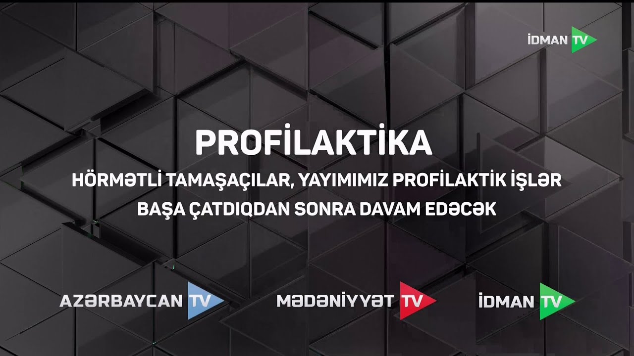 Начало эфира после профилактики канала Idman TV HD (Азербайджан). 06.05.2024