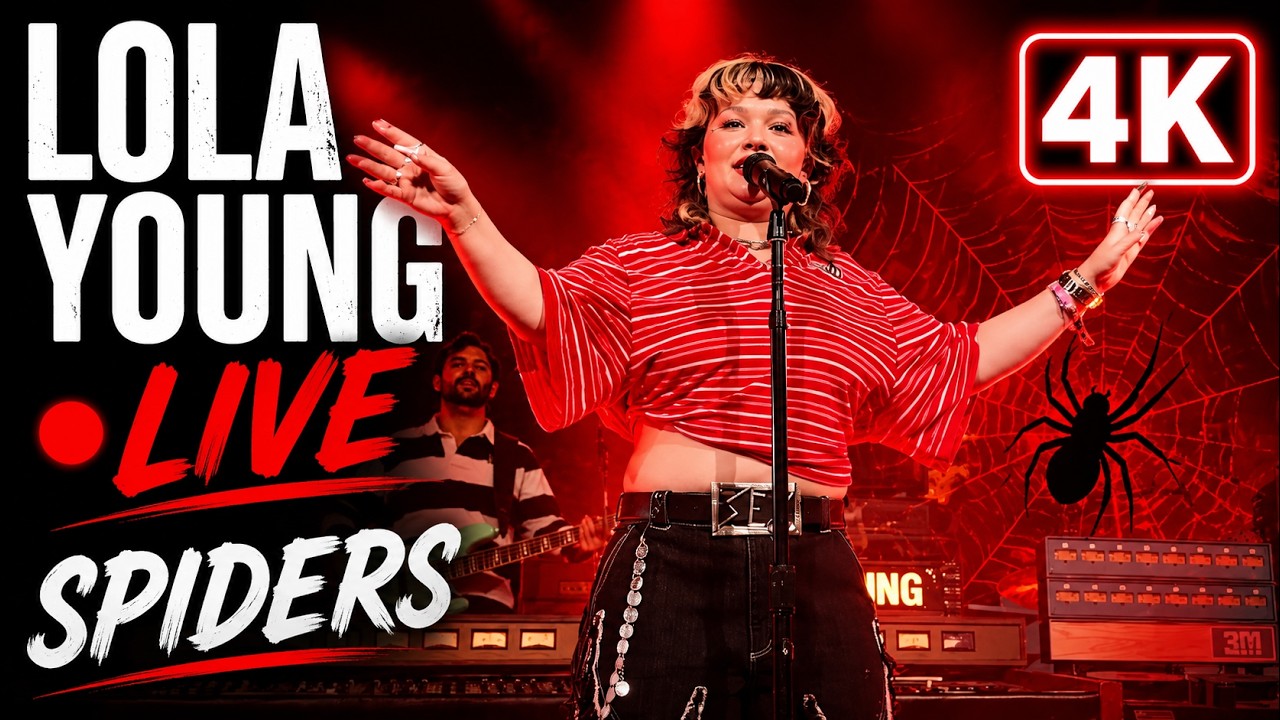 Lola Young -  Spiders (Epic LIVE 4K) | The Fonda Theatre, Los Angeles - Apr 15, 2025