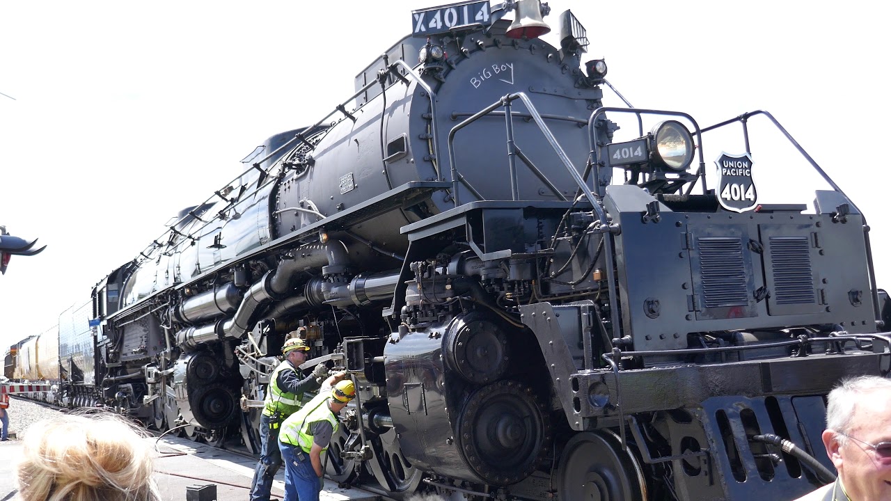 Union Pacific Big Boy 4014 in Pine Bluffs | 4K | 7-8-19  #bigboy4014 #steamtrain