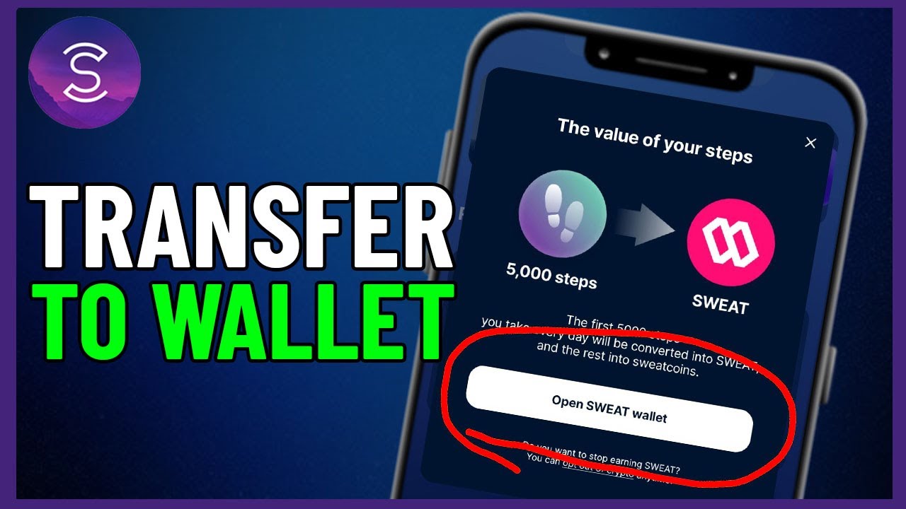 How to Transfer Sweatcoin to Sweat Wallet | Full guide (2024)
