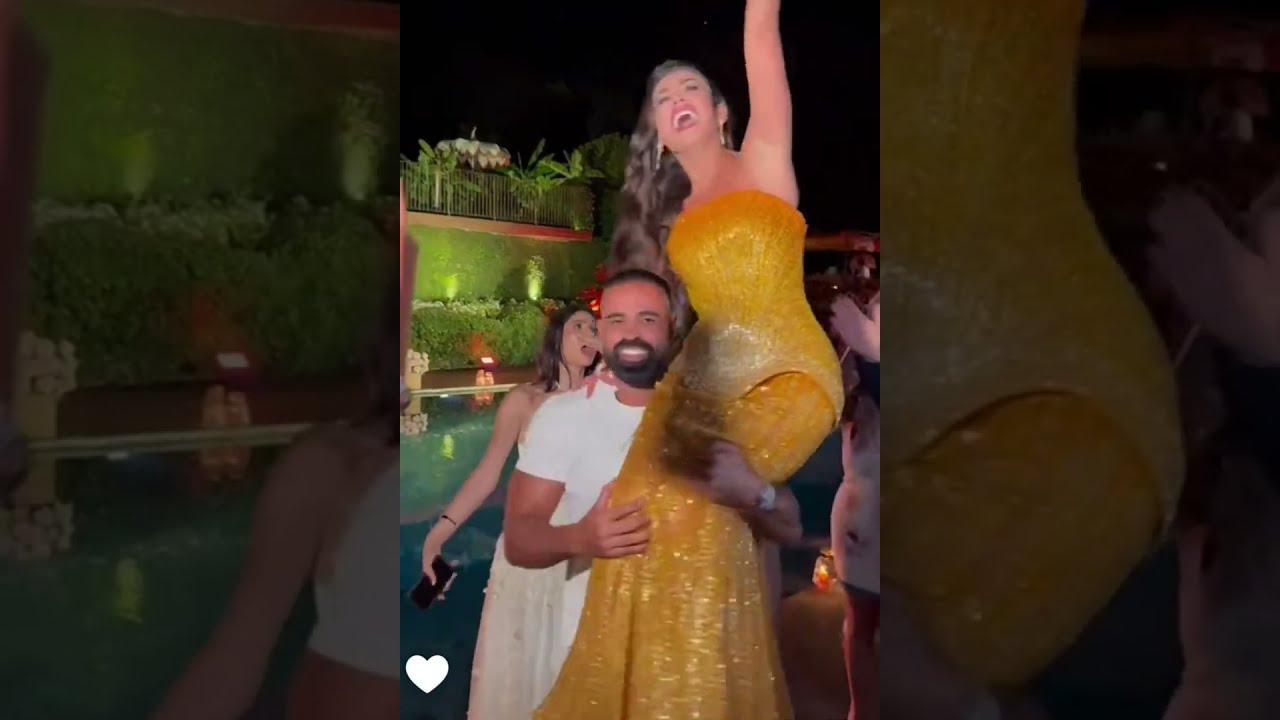 ليلة زفاف يومي خوري مع مشاهير العرب علي مسبح كومو في إيطاليا 😍✌🏽