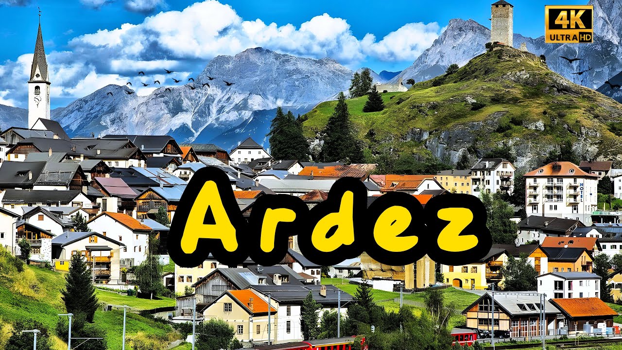 Ardez,a Magical Swiss Village in Switzerland，Nature , Tranquility,walking Tours,4K