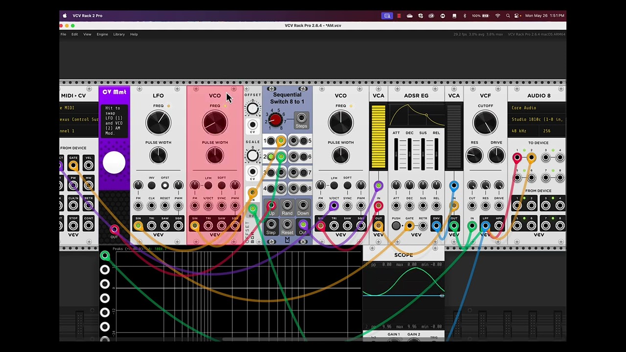 VCV 08 - Amplitude Modulation