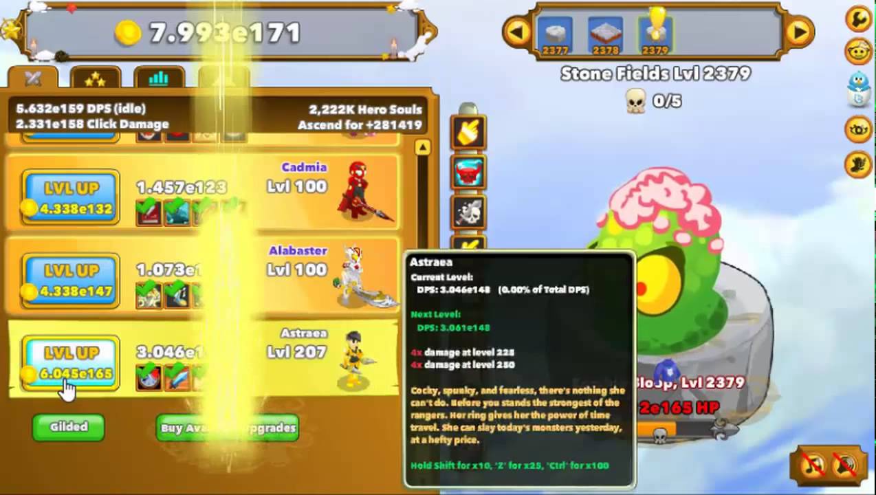 Clicker Heroes Tips & Tricks - Hidden Secrets and Easter Eggs