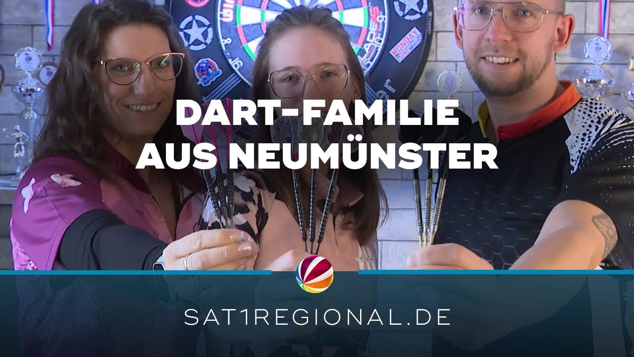 Dart-Familie aus Neumünster qualifiziert sich für WDF World Masters
