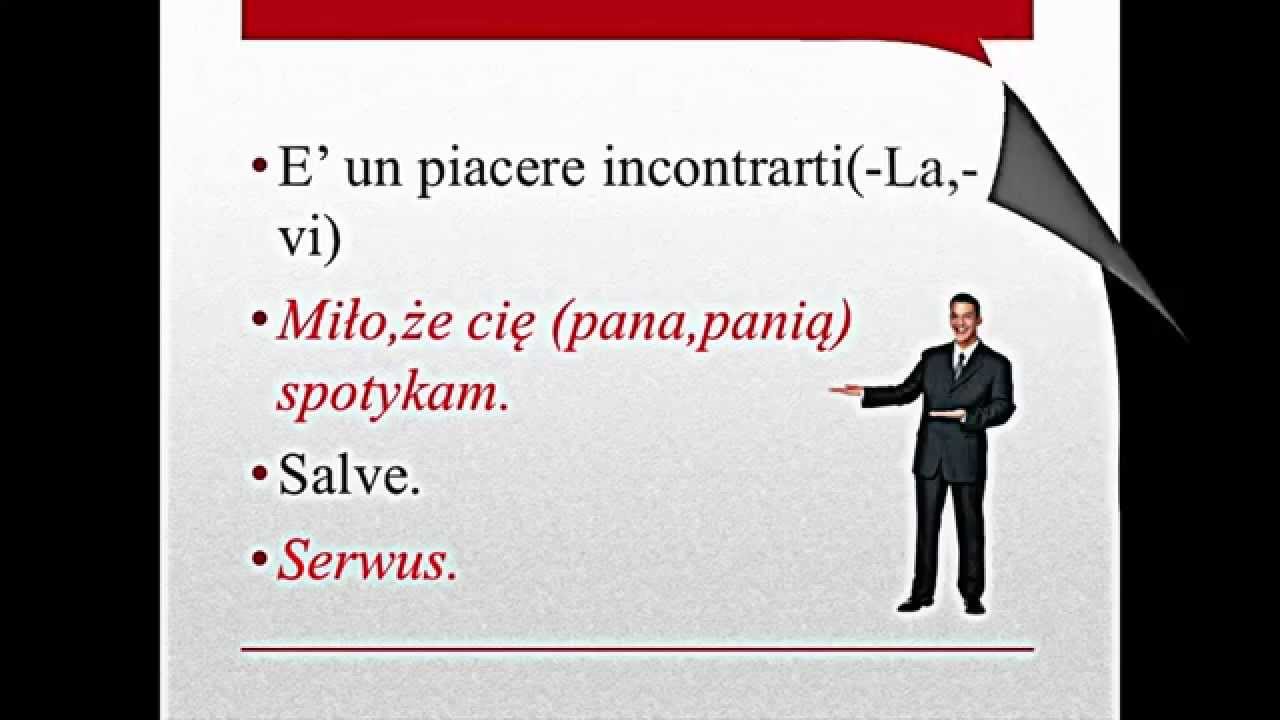 Corso di polacco per italiani