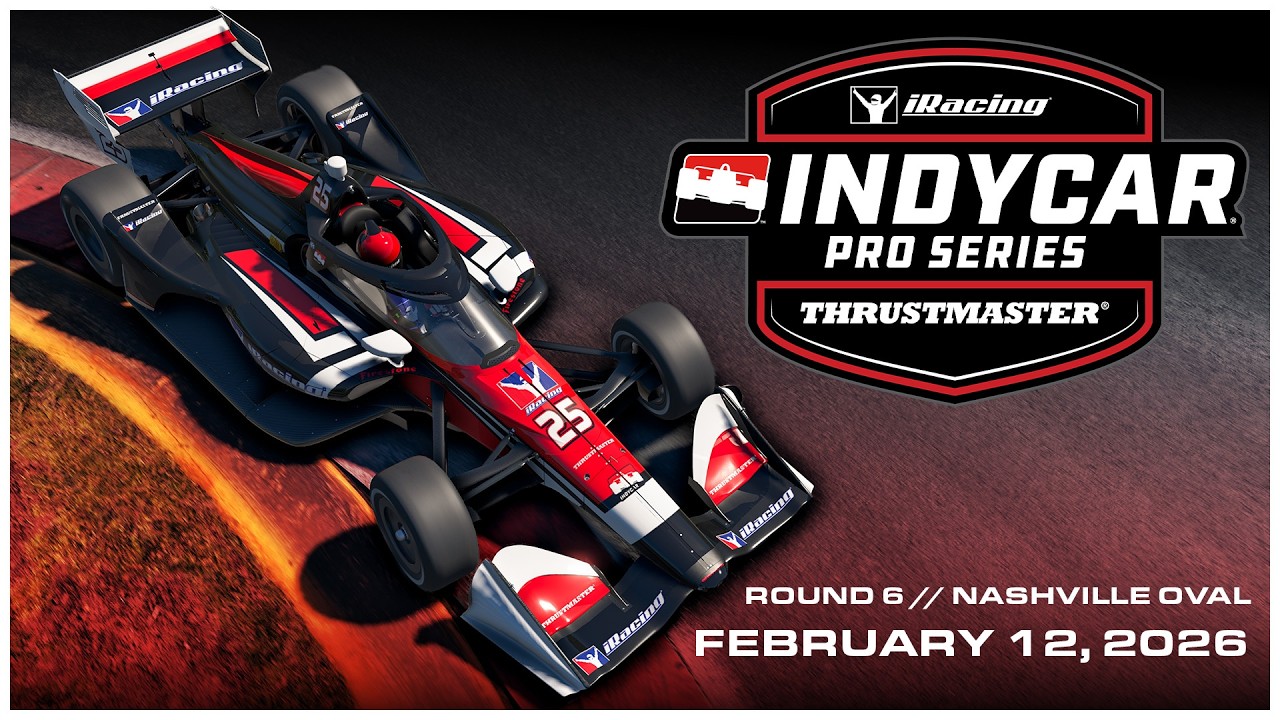 INDYCAR Thrustmaster iRacing Pro Series | Round 6 | Nashville Superspeedway