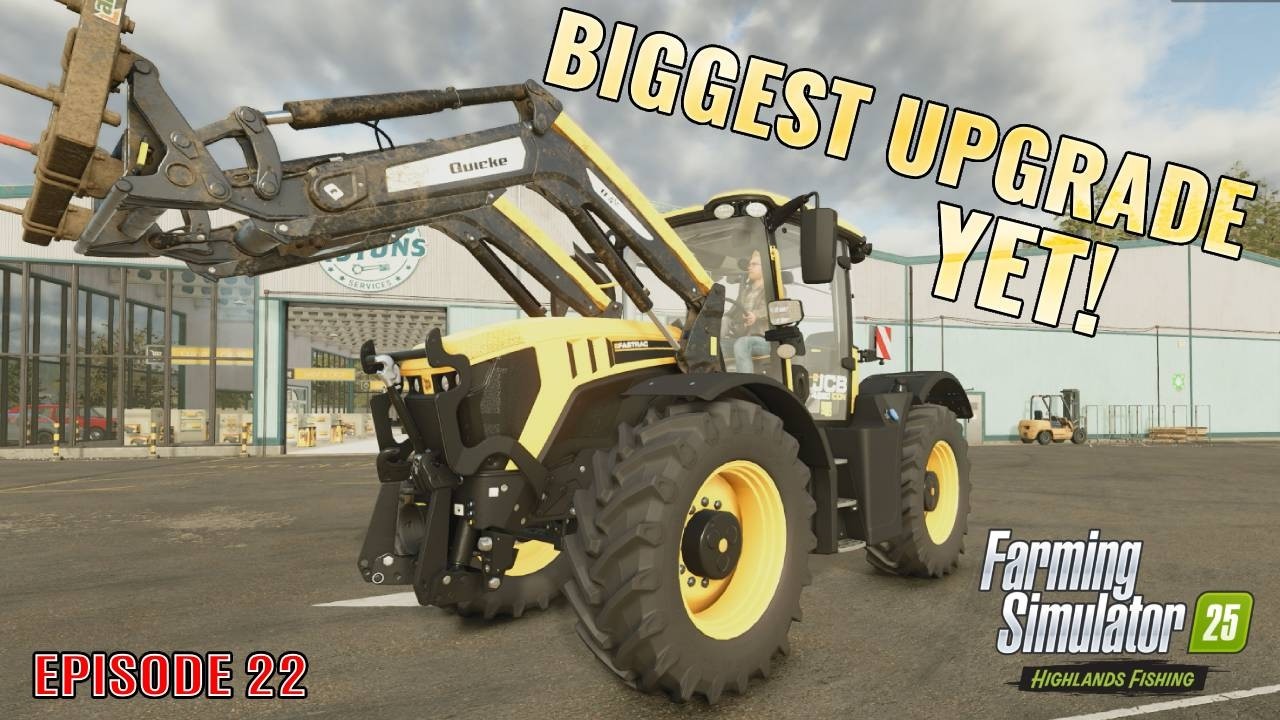 SELLING WOOD TO BUY A HUGE FASTRAC! | Highlands Fishing Expansion | FS25 | Episode 22