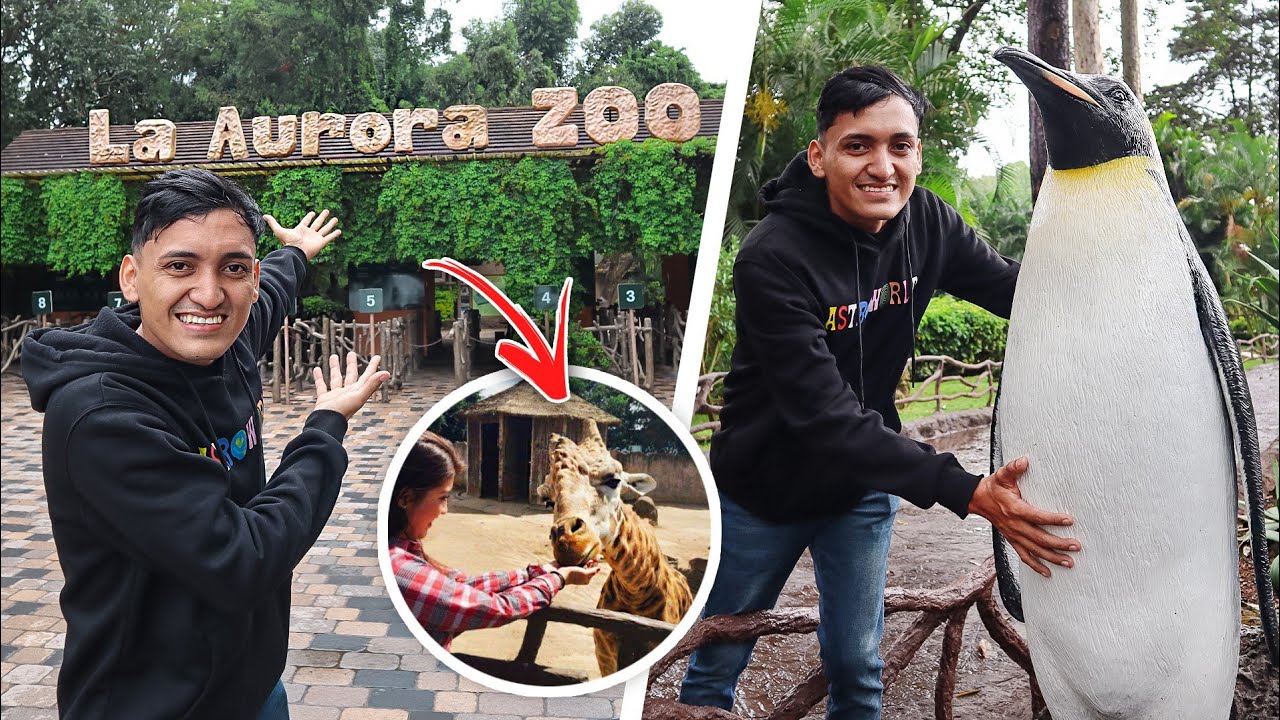 MI PRIMERA VEZ en  EL ZOOLOGICO la AURORA GUATEMALA