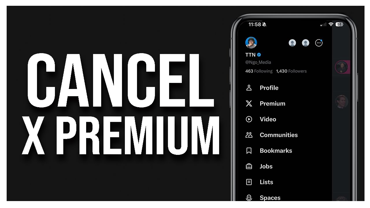 How to Cancel X Premium Subscription - EASY GUIDE