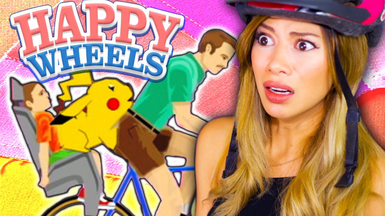 PIKACHU GETS FRISKY - Happy Wheels Fails