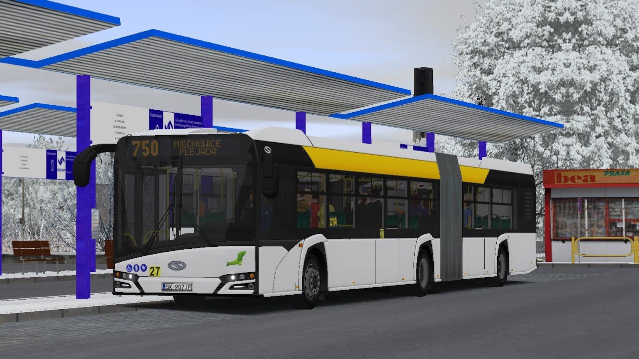 OMSI 2 - Bytom - ReWorked (v1.00) - Linia 750 - Solaris Urbino 18 IV