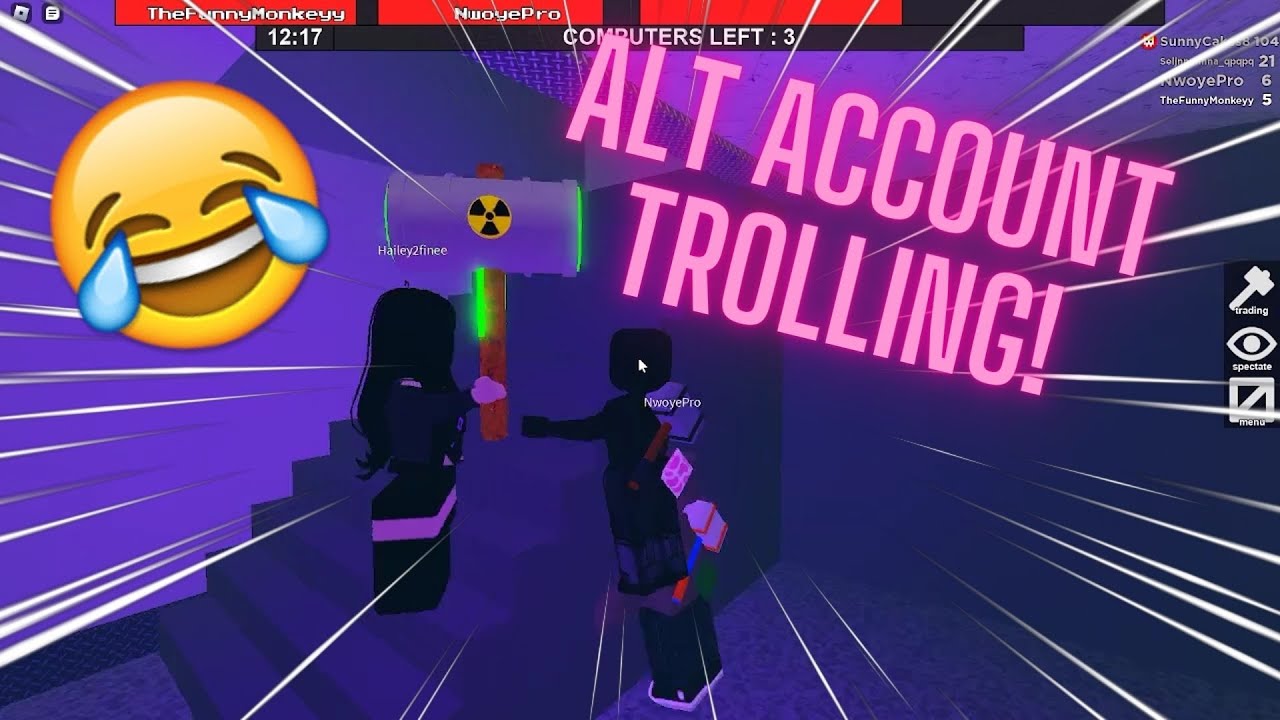 Alt Account Trolling 🤣