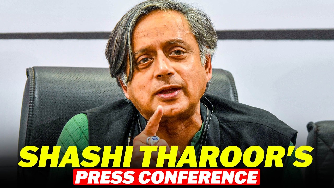 LIVE: Congress MP Shashi Tharoor holds news conference | Kerala Elections | BJP | Iran war | Trump