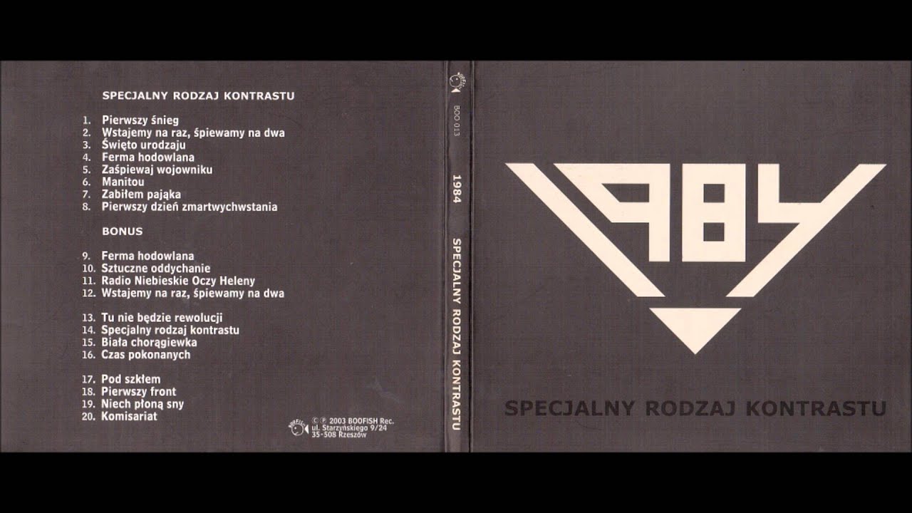 1984 - Specjalny Rodzaj Kontrastu '86