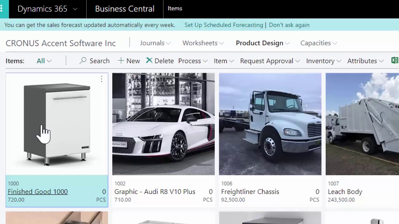 Microsoft Dynamics 365 Business Central/NAV - Project Manufacturing