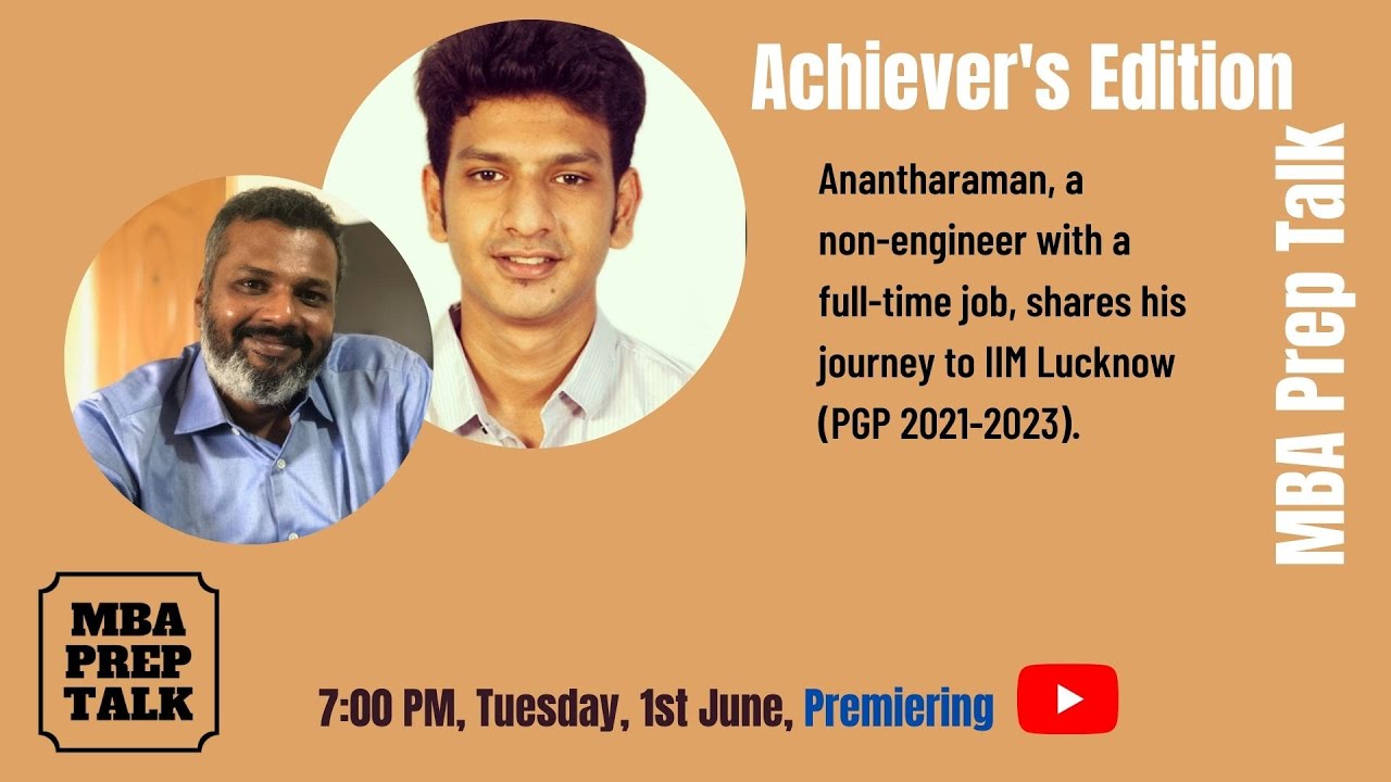 Should you leave your job for CAT 2021 Preparation? | CAT Preparation Strategy | Anantharaman,  IIML
