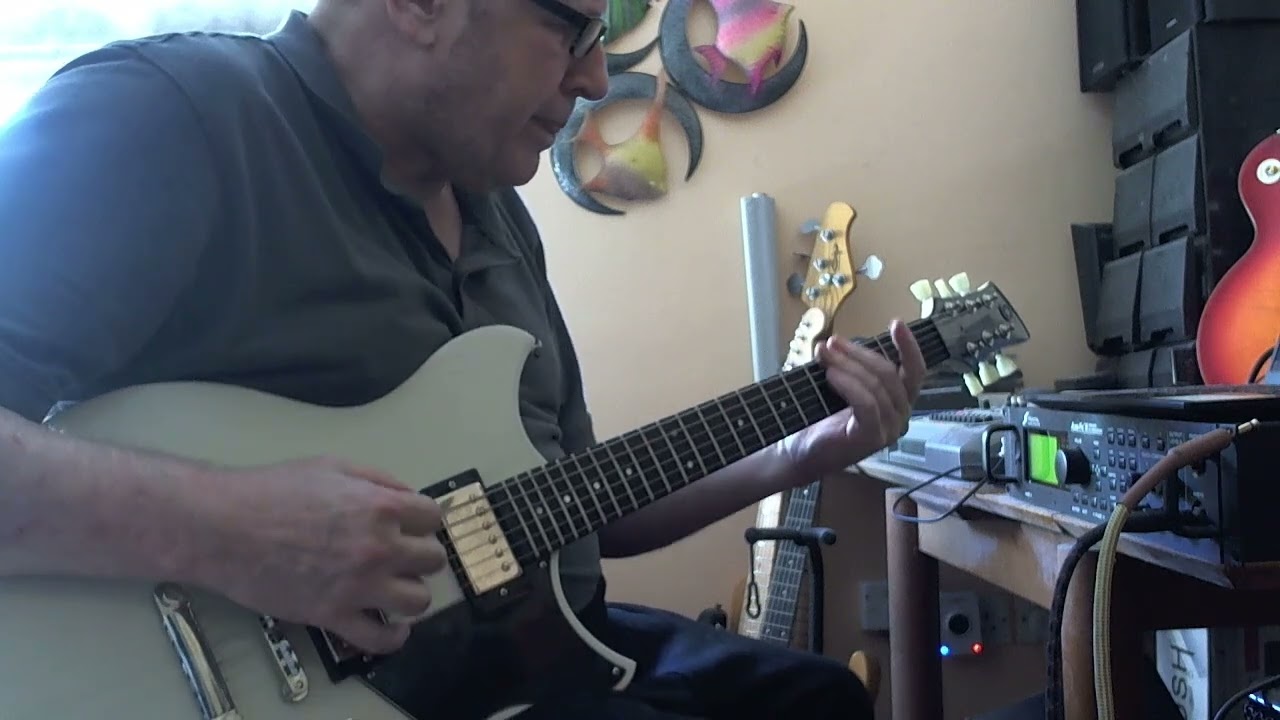 Soulful Blues Rock Jam with Yamaha Revstar into Fractal Axe FX2 Friedman HBE Amplifier