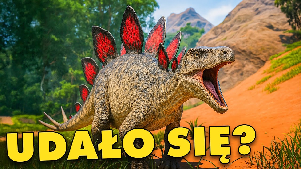 WBIŁEM STEGOZAURA NA 100% w THE ISLE ale prawie pokonał mnie dinozaur