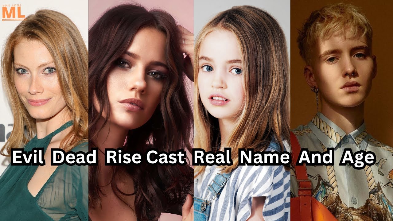 Evil Dead Rise Cast Real Name And Age #evildeadrise