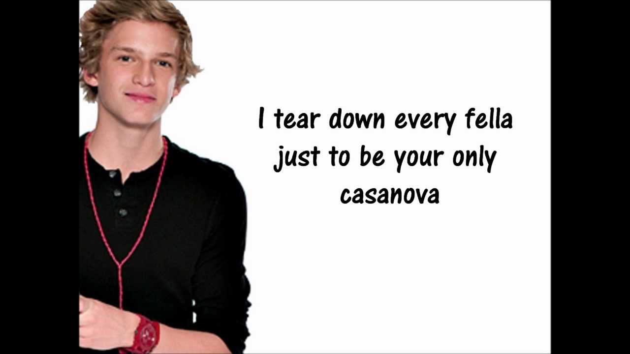 Hello - Cody Simpson + Lyrics on screen