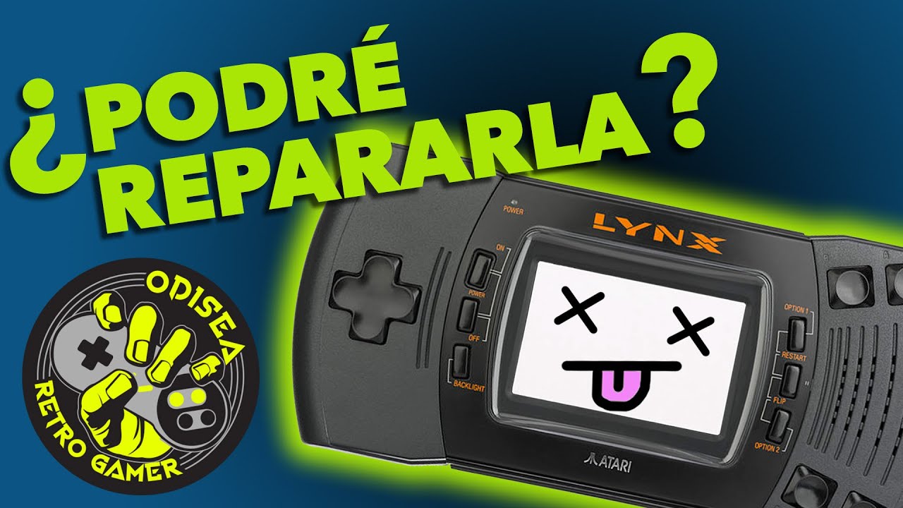 CAMBIO DE CONDENSADORES ATARI LYNX | El Taller de Beno | #atari #atarilynx #retrogamer #videogamer