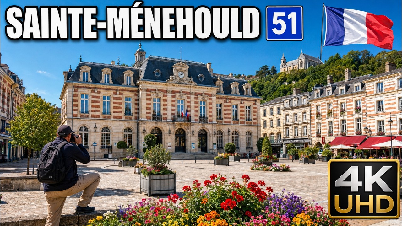 Sainte Menehould (51) [4k] 130eme video -  Petit village